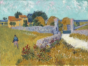 Farmhouse in Provence [1888] by Vincent van Gogh [1853–1890]